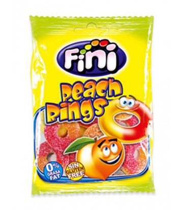 Picture of Bags Fini Peach Rings  80g x12